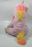 Way To Celebrate Pink Unicorn 14" Tall Plush Stuffed Animal New with Tags