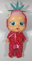 Cry Babies Tutti Frutti Ella The Strawberry Scented Baby Doll Strawberry 14" Tall