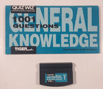 1993 Tiger Electronics Quiz Wiz #1 1001 Questions General Knowledge Cartridge and Quiz Book