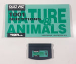 1993 Tiger Electronics Quiz Wiz #19 1001 Questions Nature & Animals Cartridge and Quiz Book