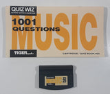 1993 Tiger Electronics Quiz Wiz #25 1001 Questions Music Cartridge and Quiz Book