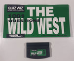 1994 Tiger Electronics Quiz Wiz #26 1001 Questions The Wild West Cartridge and Quiz Book