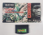 1995 Tiger Electronics Quiz Wiz #46 1001 Questions Congo The Movie Cartridge and Quiz Book
