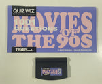 1996 Tiger Electronics Quiz Wiz #54 1001 Questions Movies Of The 90s Cartridge and Quiz Book