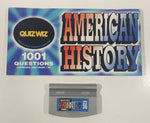 1997 Tiger Electronics Quiz Wiz #56 1001 Questions American History Cartridge and Quiz Book