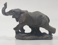 Elephant 3 1/2" Long Resin Wildlife Ornament