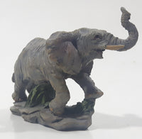 Elephant 3 1/2" Long Resin Wildlife Ornament