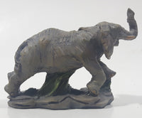 Elephant 3 1/2" Long Resin Wildlife Ornament