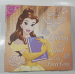Disney Princess Wall Art Beauty and the Beast Belle "Be Strong Be King Be Fearless" 12" x 12" Canvas Wall Art Picture