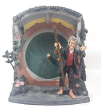 2002 NLP Lord Of The Rings Diorama and Travelling Bilbo Figure 7 1/2" Tall Toy