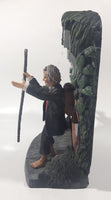 2002 NLP Lord Of The Rings Diorama and Travelling Bilbo Figure 7 1/2" Tall Toy