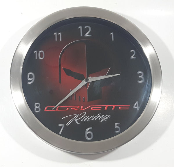 Corvette Racing Round 10" Wall Clock