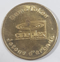 Vintage Famous Players Cineplex Odeon Galaxy No Cash Value Gaming Game Token Metal Coin