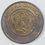2005 Chuck E. Cheese No Cash Value Gaming Game Token Metal Coin