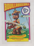 1987 Topps Chewing Gum Alien Productions Bouillabaseball Alf Trading Cards (Individual)