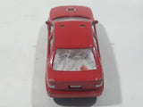 Unknown Brand #121 Fire Dept Rescue Unit Red Sedan Die Cast Toy Car Vehicle