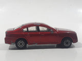 Unknown Brand C3 Sedan Dark Red Die Cast Toy Car Vehicle