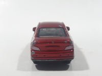 Unknown Brand C3 Sedan Dark Red Die Cast Toy Car Vehicle