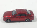 Unknown Brand C3 Sedan Dark Red Die Cast Toy Car Vehicle