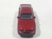 Unknown Brand C3 Sedan Dark Red Die Cast Toy Car Vehicle