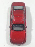 Unknown Brand C3 Sedan Dark Red Die Cast Toy Car Vehicle