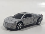 Maisto 2002 Cadillac Cien Concept Silver Die Cast Toy Car Vehicle