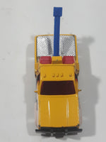 2002 Matchbox Service Station GMC Wrecker Tow Truck Rapid Rescue Yellow Die Cast Toy Car Vehicle