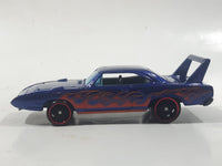 2020 Hot Wheels HW Flames '70 Plymouth Superbird Metallic Dark Blue Die Cast Toy Muscle Car Vehicle