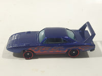 2020 Hot Wheels HW Flames '70 Plymouth Superbird Metallic Dark Blue Die Cast Toy Muscle Car Vehicle