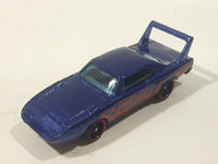 2020 Hot Wheels HW Flames '70 Plymouth Superbird Metallic Dark Blue Die Cast Toy Muscle Car Vehicle