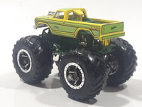 2021 Hot Wheels Monster Trucks Midwest Madness Ford F-150 Truck Yellow and Green Die Cast Toy Car Vehicle