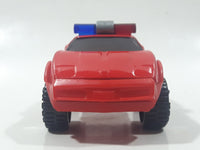 Vintage 1984 Buddy L Fire Dept Corvette Red Pressed Steel and Plastic Die Cast Toy Car Vehicle