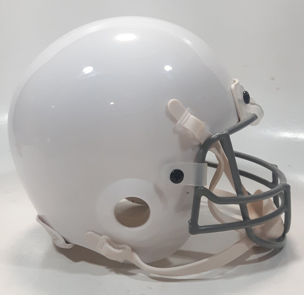 Blank Football Helmet White Mini 5" Tall Treasure Valley Antiques