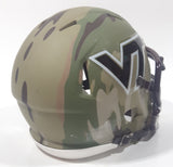 Riddell VT Virginia Tech Football Helmet Camouflage Mini 5" Tall
