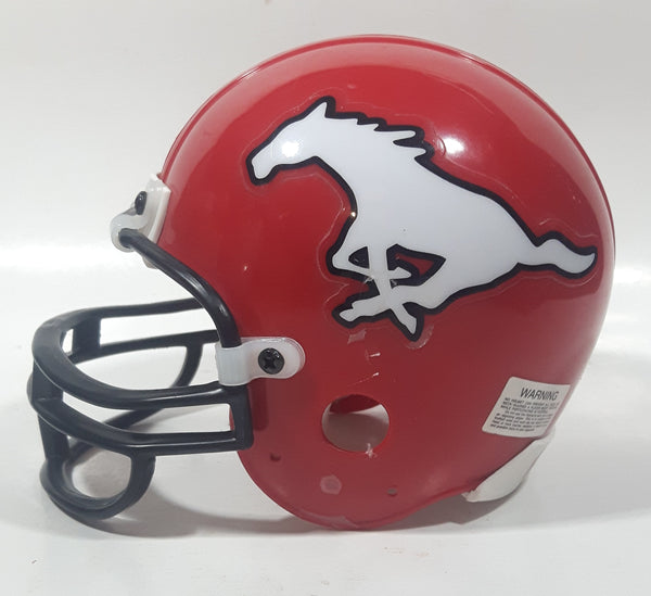 Riddell CFL Calgary Stampeders Football Helmet Red Mini 5
