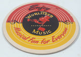 Vintage Wurlitzer Phono Graph Music Enjoy Musical Fun For Everyone Paper Coaster