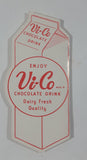 Vintage Vi-Co Chocolate Drink Co-Op Fine Dairy Products Milk Carton Shaped Paper Card with Prinzess Victoria Finest Silver Eyed Sharps West Germany Needle Packet
