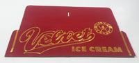 Vintage Silverwood Dairies Velvet Ice Cream Red Velvet Showcard Cardboard Store Sign Display Never Used
