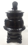 Vintage 1975 Antique Cast Iron Pot Belly Stove Shaped 11 1/4" Tall Ceramic Cookie Jar