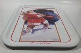 1991 Coca Cola "Wherever I go" Santa Claus Themed 1983 Painting by Haddon Sundblom 10 1/2" x 13 3/4" Metal Beverage Serving Tray