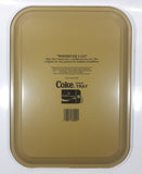 1991 Coca Cola "Wherever I go" Santa Claus Themed 1983 Painting by Haddon Sundblom 10 1/2" x 13 3/4" Metal Beverage Serving Tray