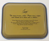 1996 Pepsi Cola Route 66 Diner "The way it was when Pepsi was a dime" Savage Blue Metal Beverage Serving Tray