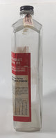Rare Antique 1940s WWII Era United Distillers Limited Vancouver, B.C. Frost-Tox Anti-Freeze One Imperial Quart 10" Tall Glass Bottle with Paper Label