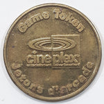 Vintage Famous Players Cineplex Odeon Galaxy No Cash Value Gaming Game Token Metal Coin