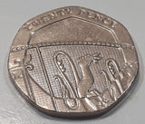 2011 UK 20 Twenty Pence Elizabeth II D. G. Reg. F. D. Metal Coin