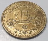Vintage Ford Model T Car Wash Token Metal Coin