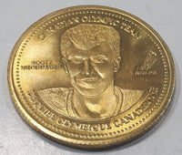 2002 Coca Cola Canadian Olympic Team NHLPA Scott Niedermayer NHL Hockey Player Metal Coin