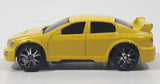 Motor Max 1/64 Scale 6143-6 Yellow Die Cast Toy Car Vehicle