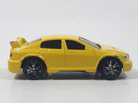 Motor Max 1/64 Scale 6143-6 Yellow Die Cast Toy Car Vehicle