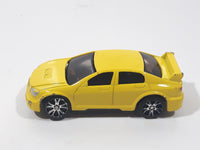 Motor Max 1/64 Scale 6143-6 Yellow Die Cast Toy Car Vehicle